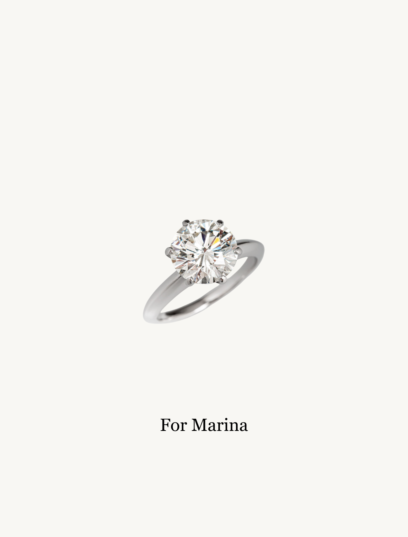 A Gift That Lasts Forever – A Bespoke 3.36ct Solitaire Created by Two Sons