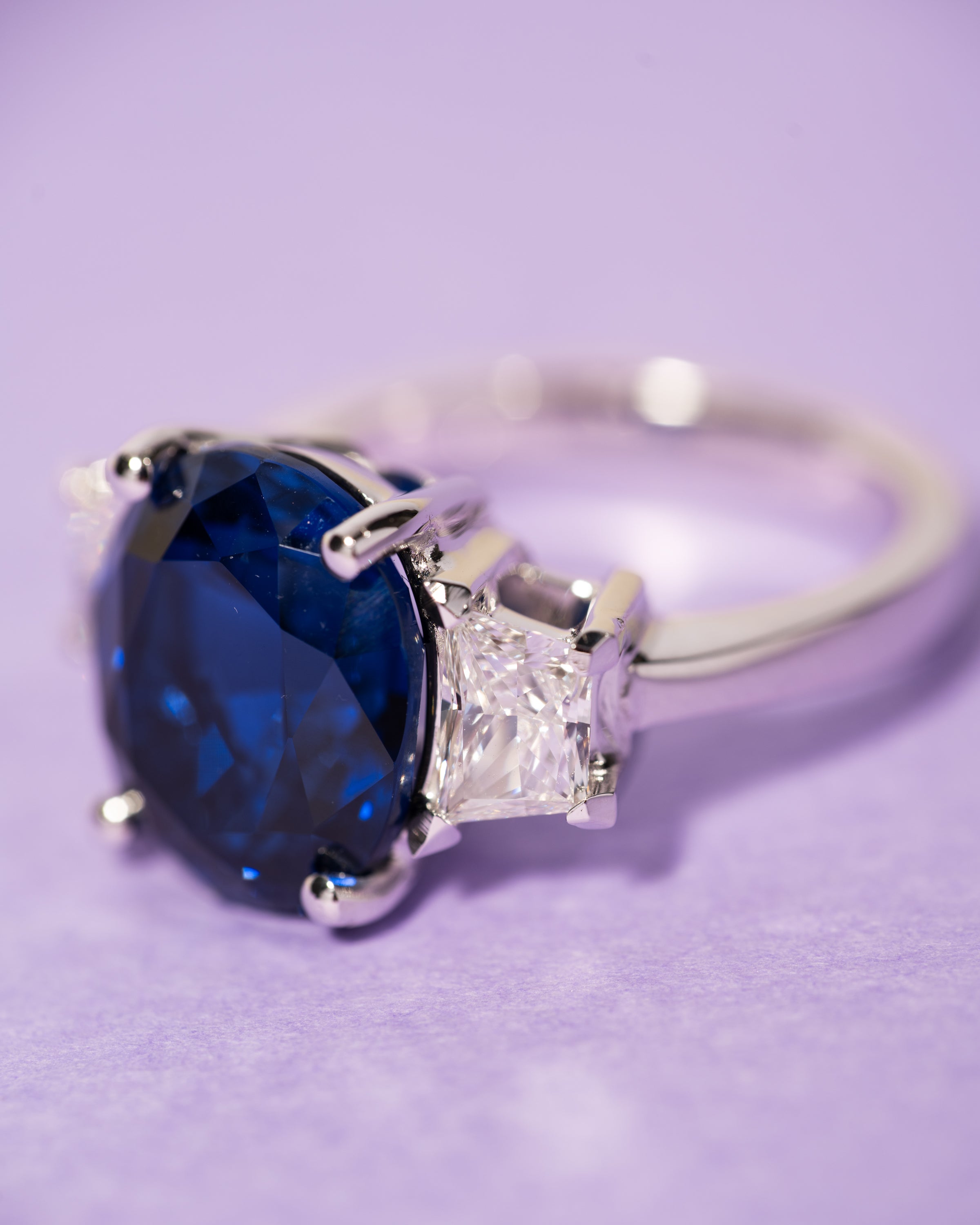 The Diana Sapphire Ring