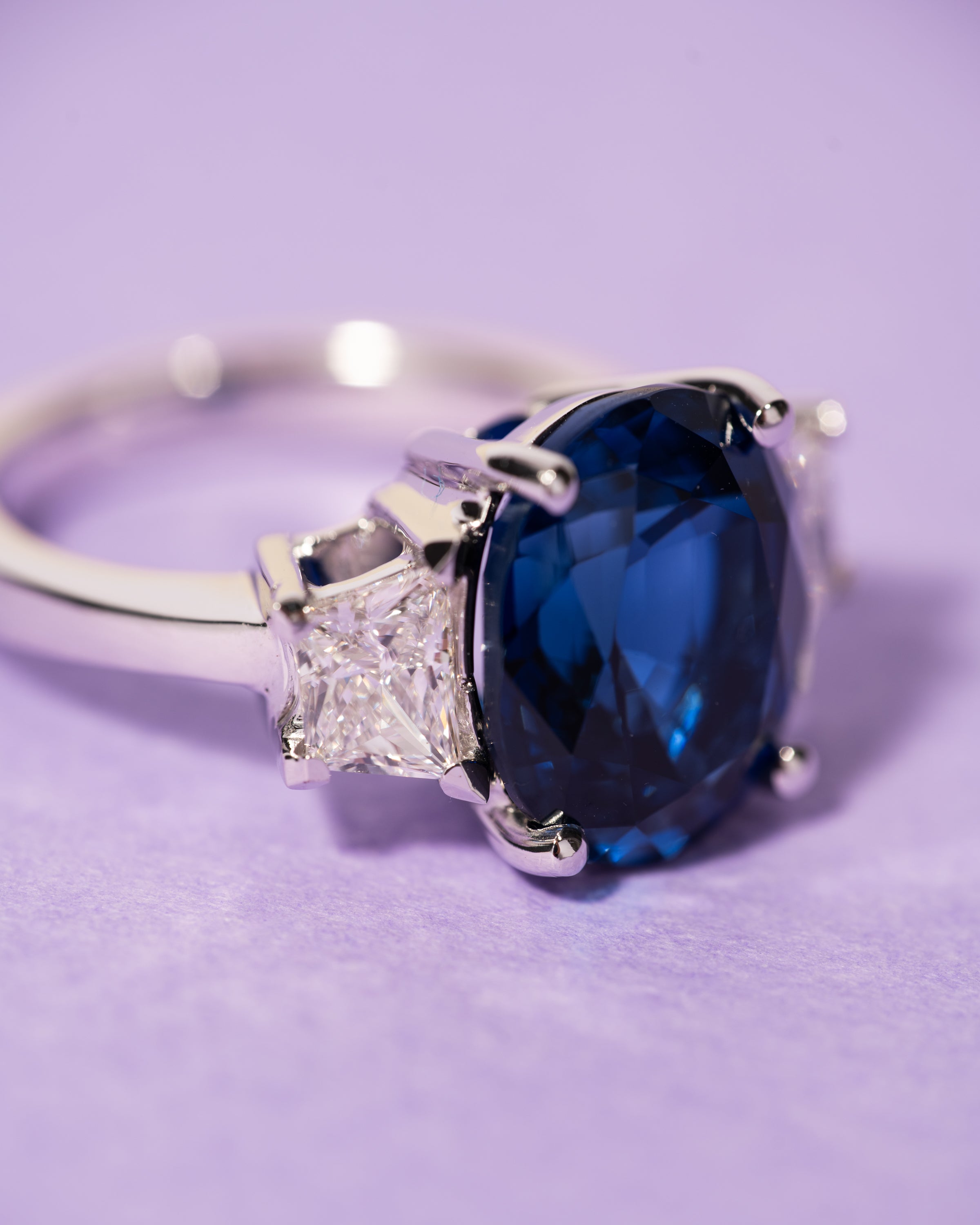 The Diana Sapphire Ring