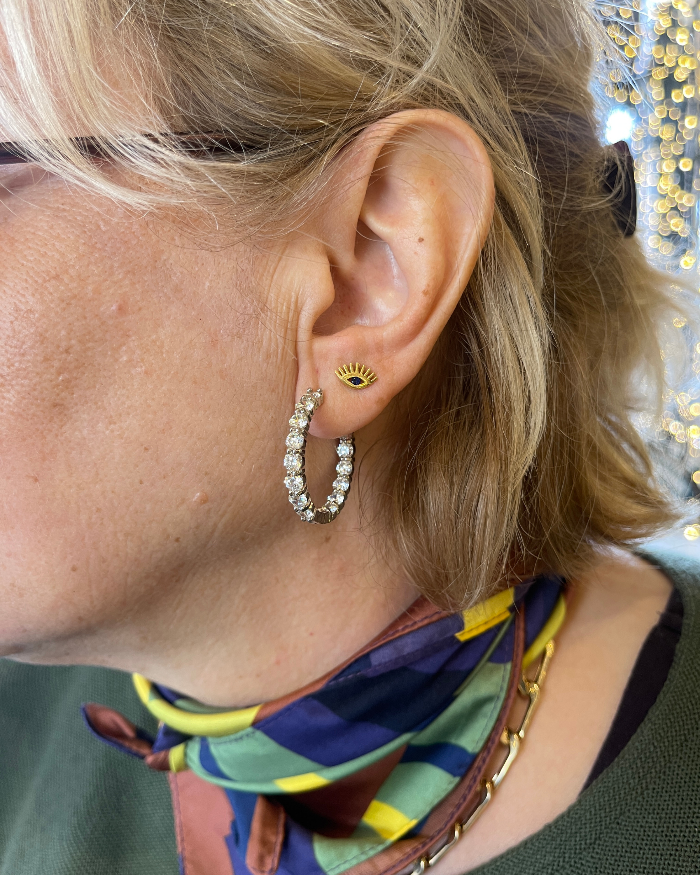 The Aura Hoop Earrings